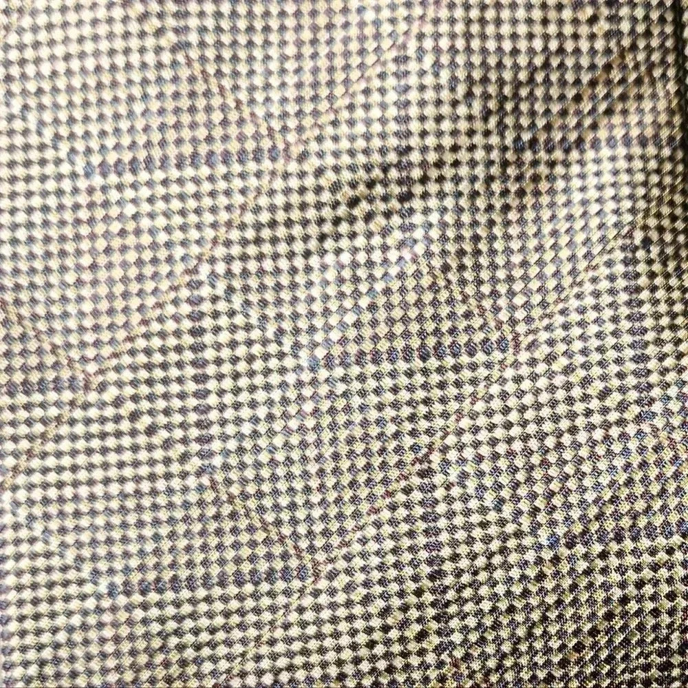 Jhane Barnes Tie Geometric Print 100% Silk - Picture 2 of 5